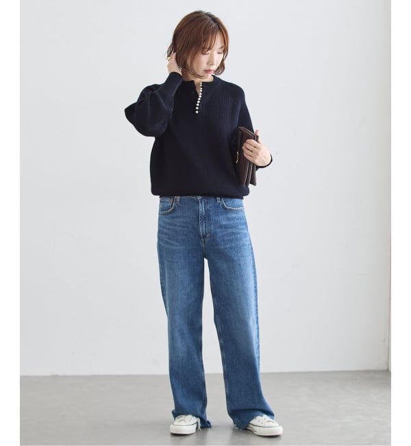journal standard L'essage「《WEB限定カラー/追加予約2》パールスキッパープルオーバー」|ニット・セーター|
