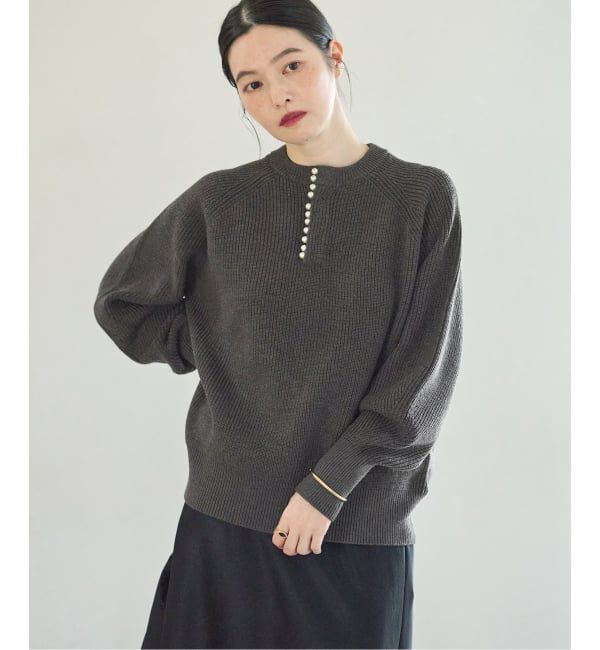 journal standard L'essage「《WEB限定カラー/追加予約2》パールスキッパープルオーバー」|ニット・セーター|