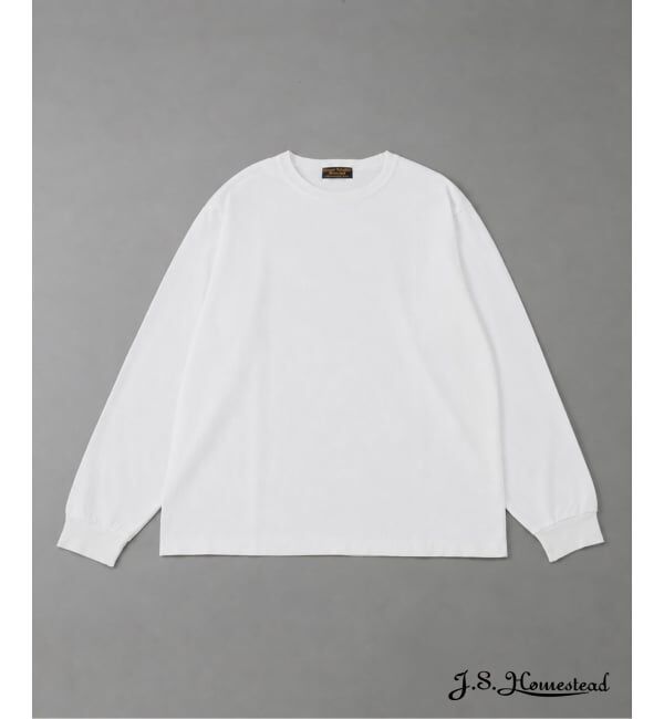J.S.Homestead「J.S.Homestead / 16バンBD カットダウン」|Tシャツ・カットソー|ホワイト