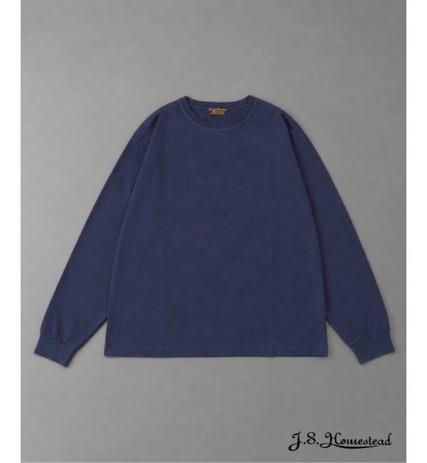 J.S.Homestead「J.S.Homestead / 16バンBD カットダウン」|Tシャツ・カットソー|ネイビー