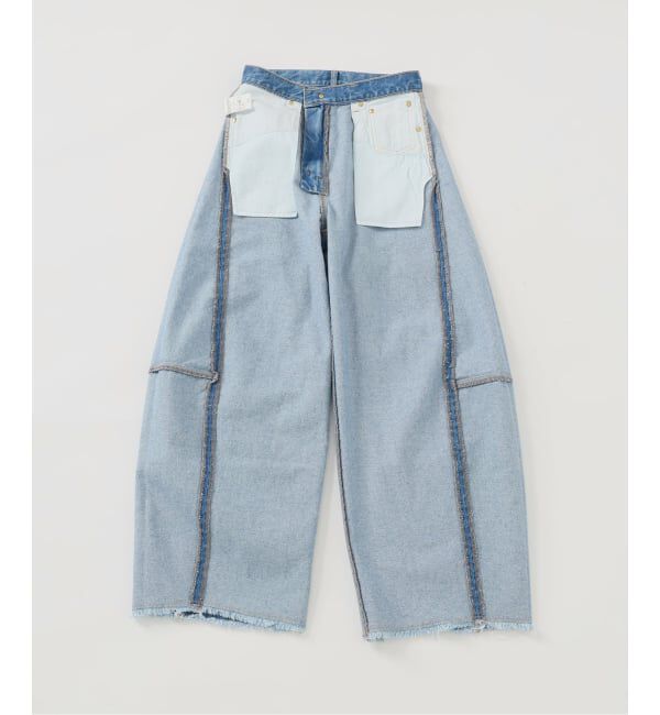 JOURNAL STANDARD「《予約》12oz DENIM コクーンパンツ」|デニム|