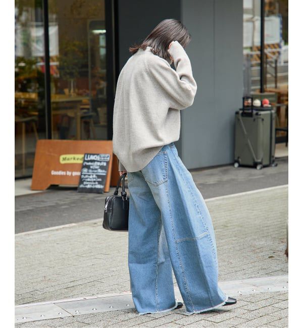 JOURNAL STANDARD「《予約》12oz DENIM コクーンパンツ」|デニム|