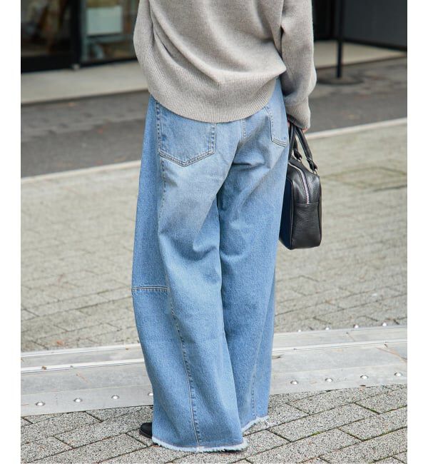 JOURNAL STANDARD「《予約》12oz DENIM コクーンパンツ」|デニム|