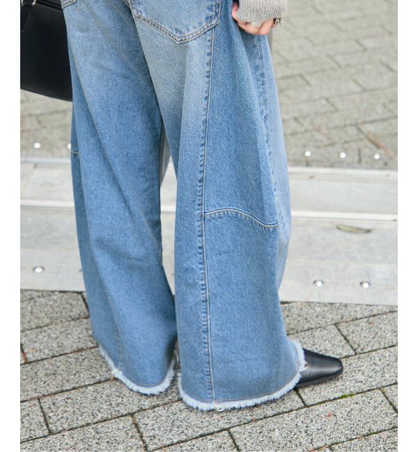 JOURNAL STANDARD「《予約》12oz DENIM コクーンパンツ」|デニム|