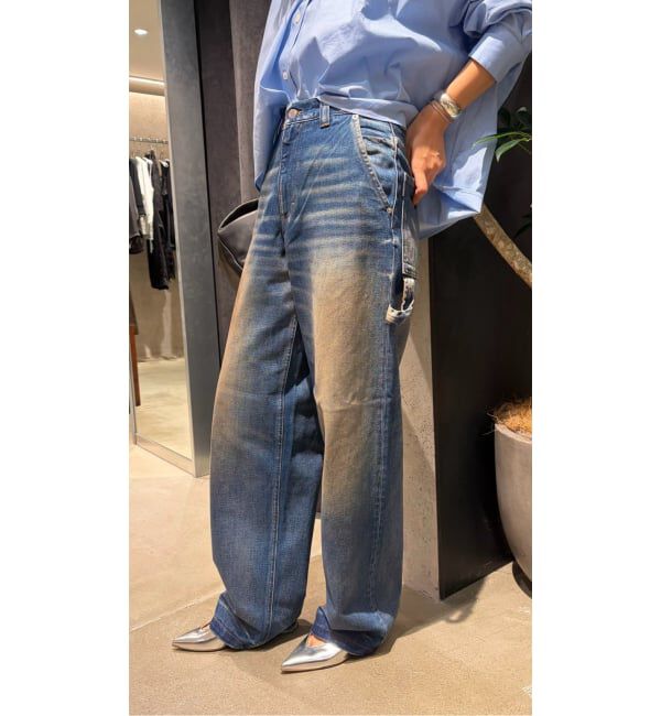 journal standard L'essage「HAIKURE/ハイクル SIBILLA JANE BLUE デニムパンツ」|デニム|