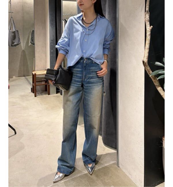journal standard L'essage「HAIKURE/ハイクル SIBILLA JANE BLUE デニムパンツ」|デニム|