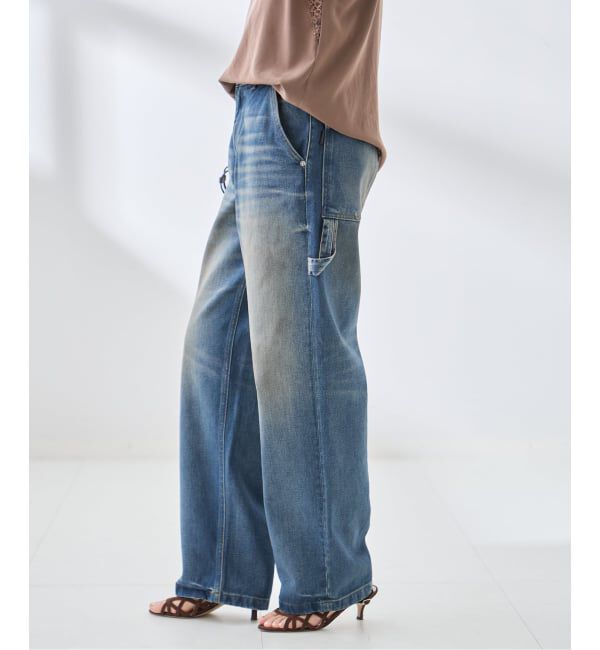 journal standard L'essage「HAIKURE/ハイクル SIBILLA JANE BLUE デニムパンツ」|デニム|