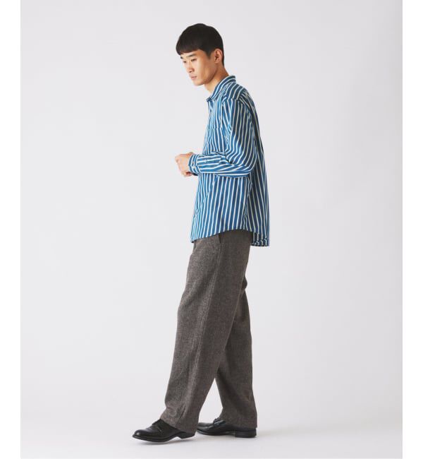 JOURNAL STANDARD relume「《予約》JAMES FABRIC/ジェームスファブリック ピーチ ストライプシャツ」|シャツ・ブラウス|