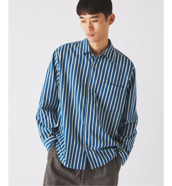 JOURNAL STANDARD relume「《予約》JAMES FABRIC/ジェームスファブリック ピーチ ストライプシャツ」|シャツ・ブラウス|