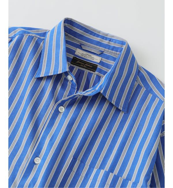 JOURNAL STANDARD relume「《予約》JAMES FABRIC/ジェームスファブリック ピーチ ストライプシャツ」|シャツ・ブラウス|