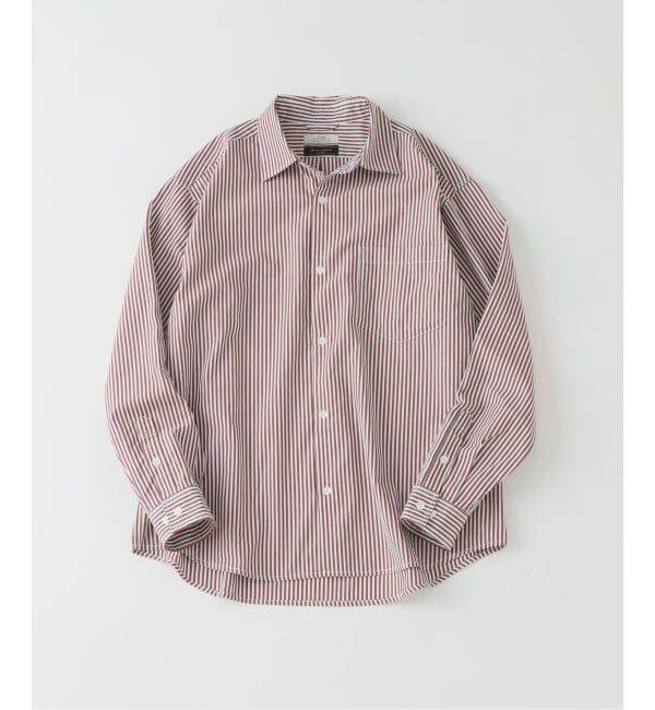 JOURNAL STANDARD relume「《予約》JAMES FABRIC/ジェームスファブリック ピーチ ストライプシャツ」|シャツ・ブラウス|