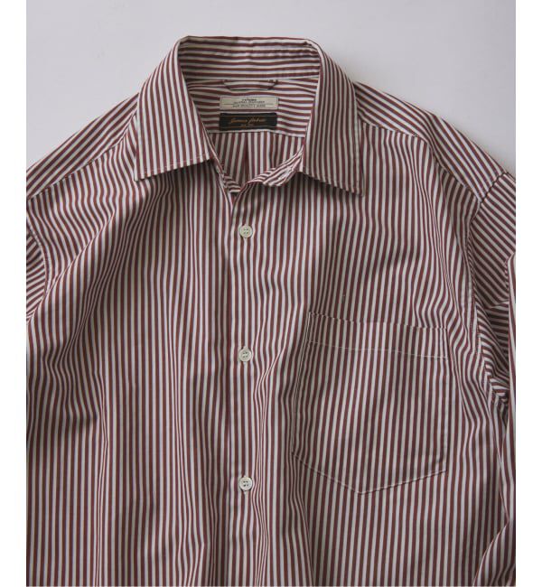 JOURNAL STANDARD relume「《予約》JAMES FABRIC/ジェームスファブリック ピーチ ストライプシャツ」|シャツ・ブラウス|