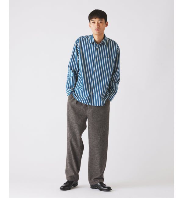 JOURNAL STANDARD relume「《予約》JAMES FABRIC/ジェームスファブリック ピーチ ストライプシャツ」|シャツ・ブラウス|