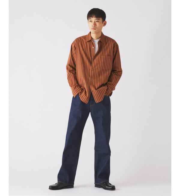 JOURNAL STANDARD relume「《予約》JAMES FABRIC/ジェームスファブリック ピーチ ストライプシャツ」|シャツ・ブラウス|