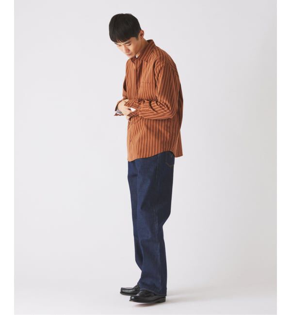JOURNAL STANDARD relume「《予約》JAMES FABRIC/ジェームスファブリック ピーチ ストライプシャツ」|シャツ・ブラウス|