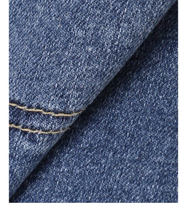 U by SPICK&SPAN「SOMETHING / サムシング LISA LACE UP WIDE」|デニム|