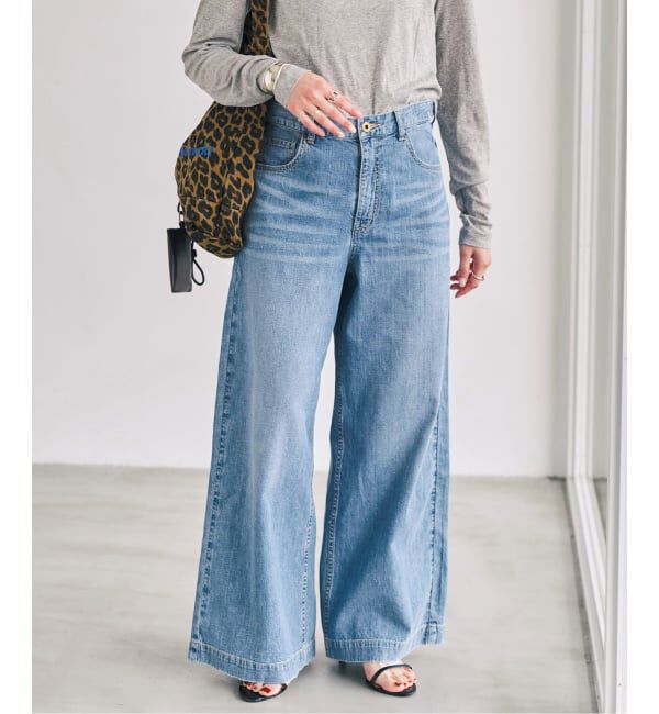 Spick and Span「《追加》5 1/2 8oz LOOSE WIDE DENIM」|デニム|