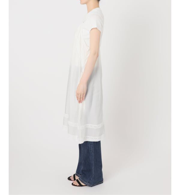 Spick and Span「ARCHIVE STANCE / アーカイブスタンス cupro lace slip dress」|ワンピース|