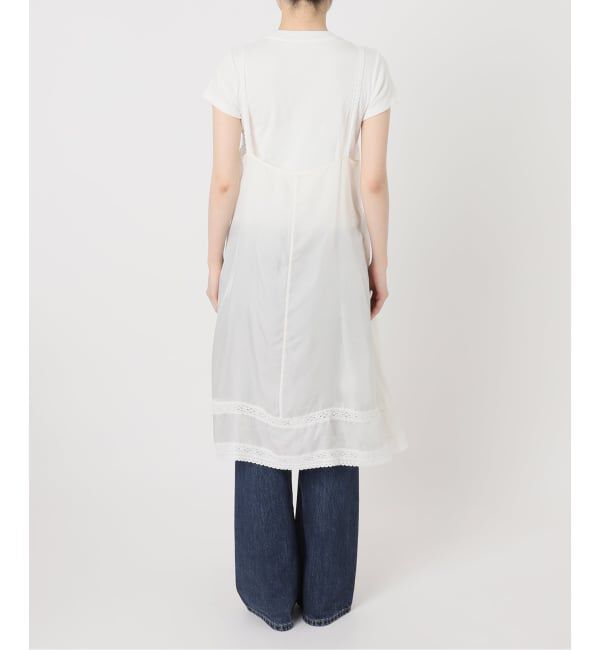 Spick and Span「ARCHIVE STANCE / アーカイブスタンス cupro lace slip dress」|ワンピース|