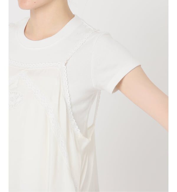 Spick and Span「ARCHIVE STANCE / アーカイブスタンス cupro lace slip dress」|ワンピース|