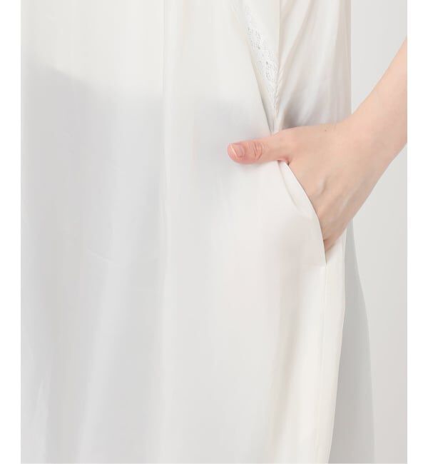Spick and Span「ARCHIVE STANCE / アーカイブスタンス cupro lace slip dress」|ワンピース|