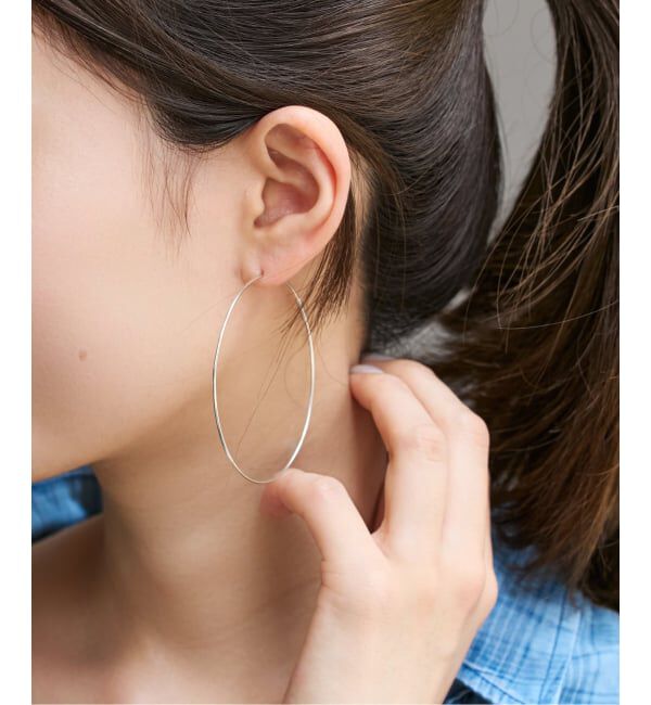 FRAMeWORK「SASKIA DIEZ/サスキア ディツ WIRE EARRINGS NO3」|ピアス|シルバー