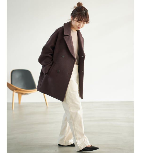 Spick and Span「《新色有り / 追加》TICCA / ティッカ ピーコート」|ピーコート|