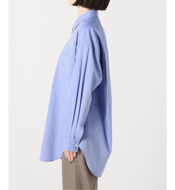 Spick and Span「《WEB限定 / 追加3予約》50コットンオーバーシャツ」|シャツ・ブラウス|
