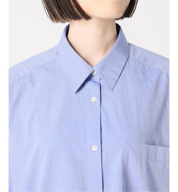 Spick and Span「《WEB限定 / 追加3予約》50コットンオーバーシャツ」|シャツ・ブラウス|