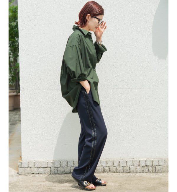 Spick and Span「《WEB限定 / 追加3予約》50コットンオーバーシャツ」|シャツ・ブラウス|