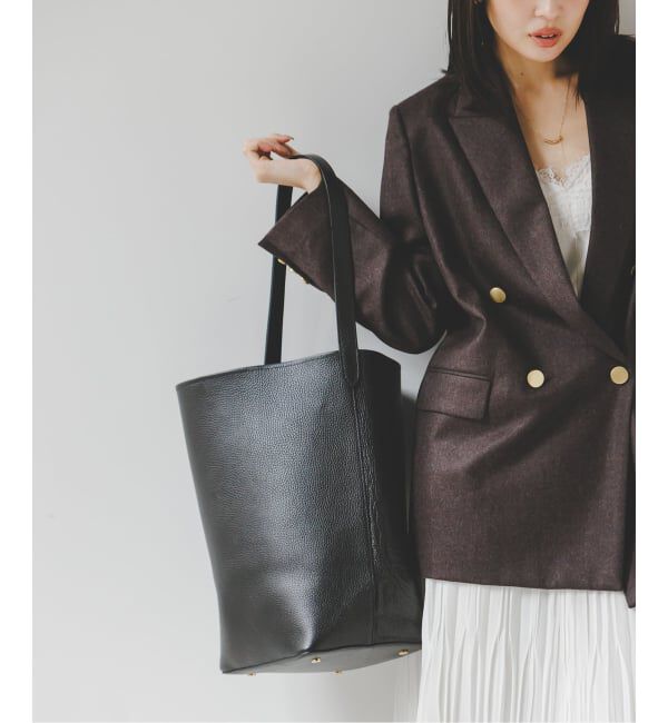 NOBLE「《追加予約4》INNUE/イヌエ レザートートBAG」|ショルダー・メッセンジャー|ブラック