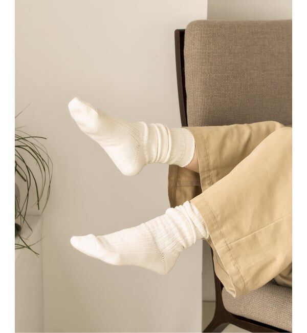  「LETALON Simple Rib socks」|ソックス|