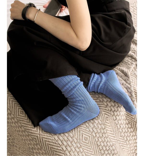 「LETALON Simple Rib socks」|ソックス|
