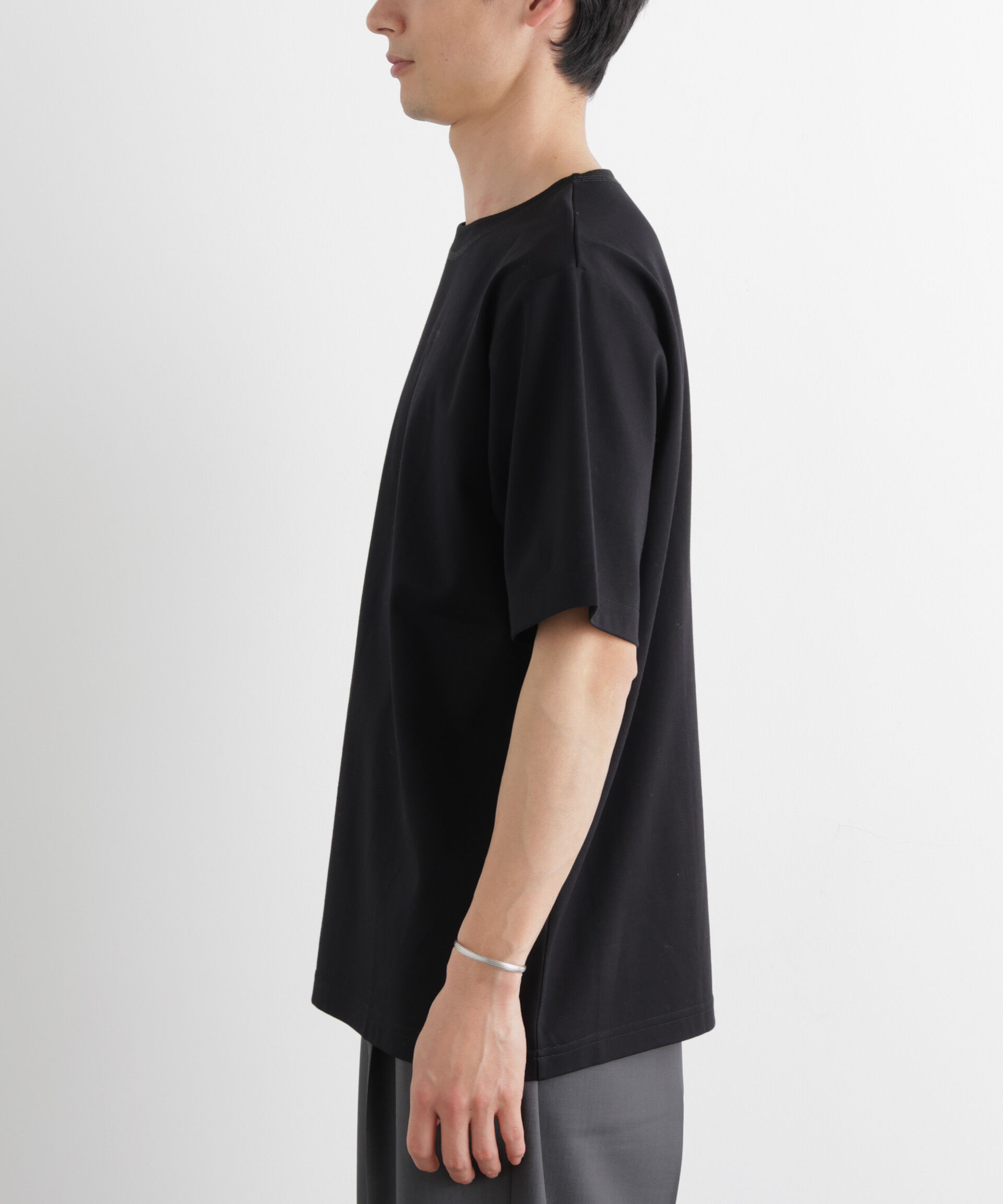 NANO universe「モクロディ ボートネック Tシャツ」|Tシャツ・カットソー|