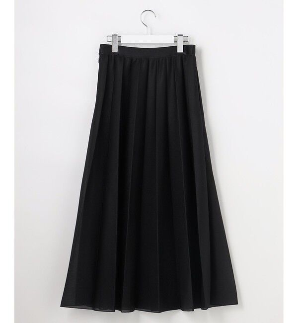 自由区「【SHIHOさん着用・軽やかに揺れる・上品】シアープリーツ スカート」|スカート|