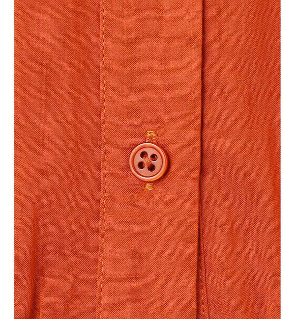 23区「【接触冷感/WEB&一部店舗限定】レーヨンスパローン ティアード ブラウス」|シャツ・ブラウス|