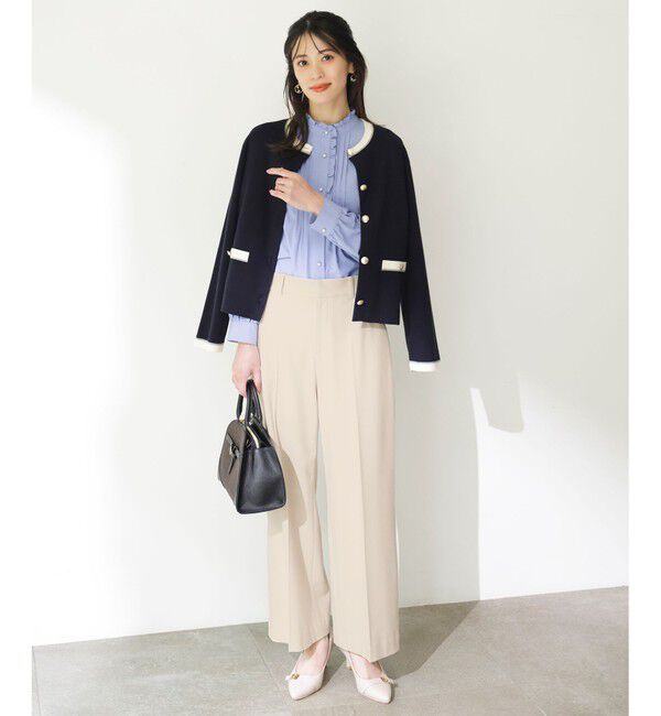 ANY SIS「ビューティサーモ2WAYストレッチ ワイドパンツ」|その他|