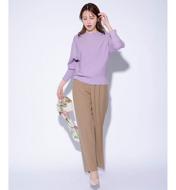 ANY SIS「ビューティサーモ2WAYストレッチ ワイドパンツ」|その他|
