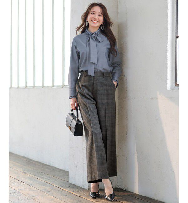 ANY SIS「ビューティサーモ2WAYストレッチ ワイドパンツ」|その他|ｸﾞﾚｰﾁｪ