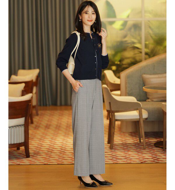 ANY SIS「ビューティサーモ2WAYストレッチ ワイドパンツ」|その他|