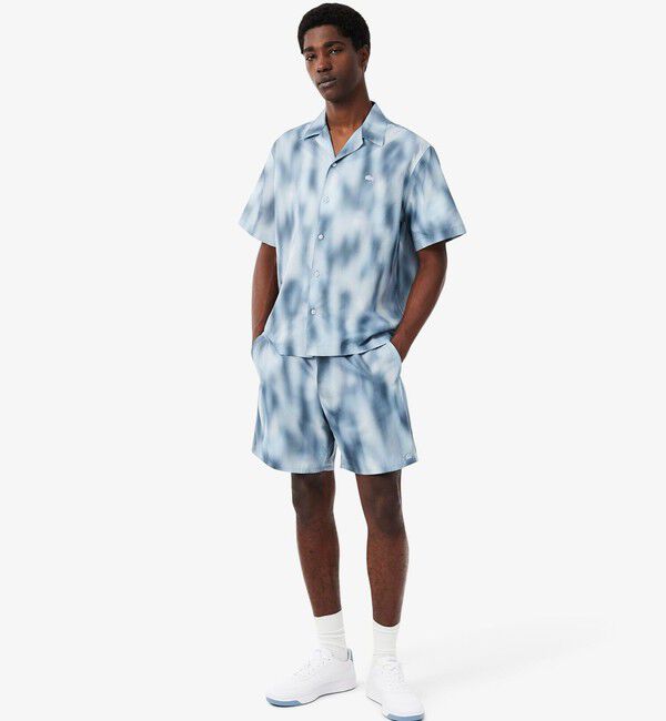 LACOSTE「グラフィックプリントタフタショーツ」|その他|
