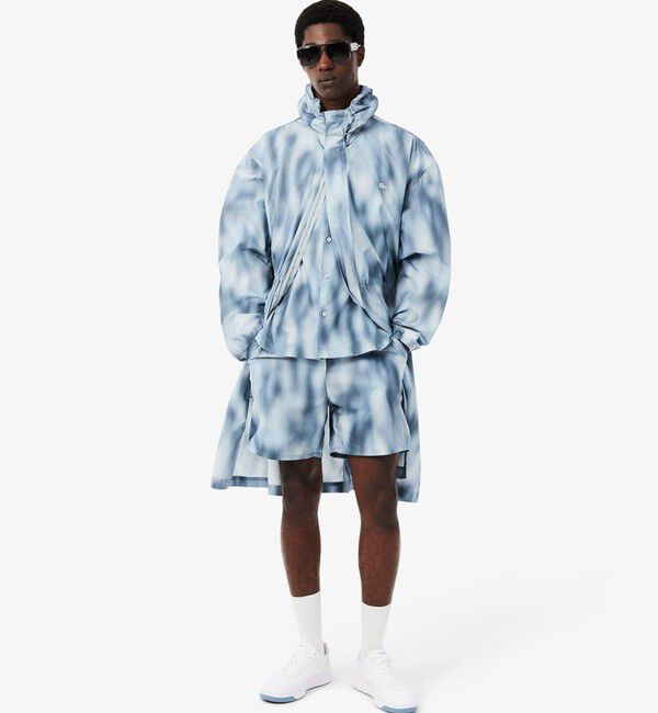 LACOSTE「グラフィックプリントタフタショーツ」|その他|