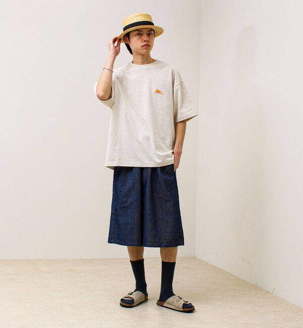 GLOSTER「【夏の定番クラシック】STRAW BOATHER HAT カンカン帽」|ハット|