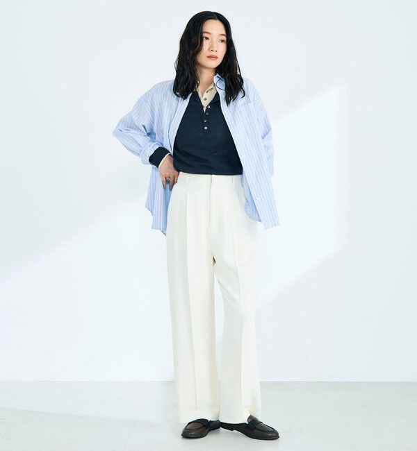 fredy emue「COTTON BASIC シャツ」|シャツ・ブラウス|