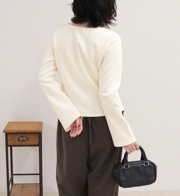fredy emue「アシメデザインポンチブラウス」|Tシャツ・カットソー|