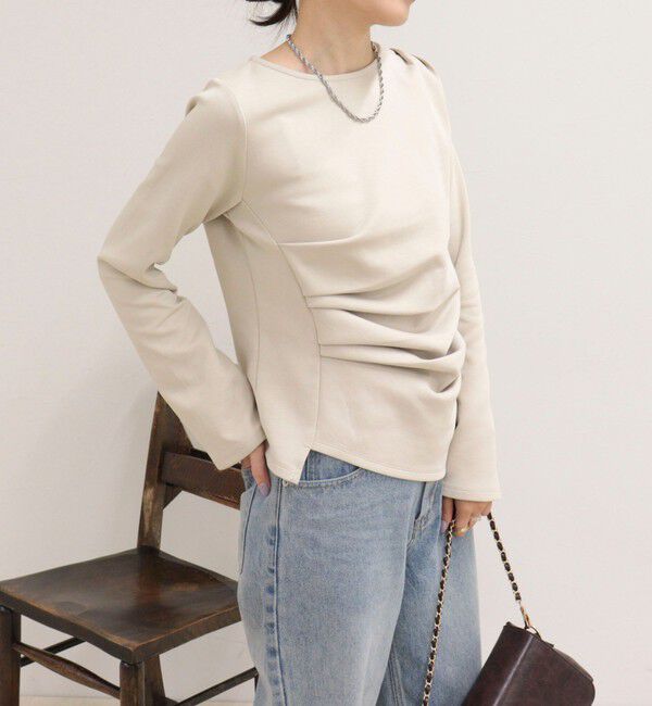 fredy emue「アシメデザインポンチブラウス」|Tシャツ・カットソー|