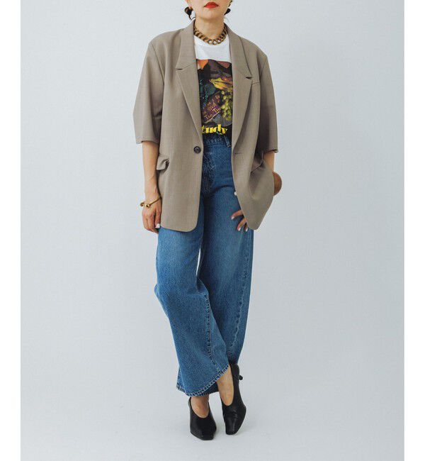 ADAM ET ROPE'「【NEEDBY for ADAM ET ROPE'】別注 GINNY」|デニム|