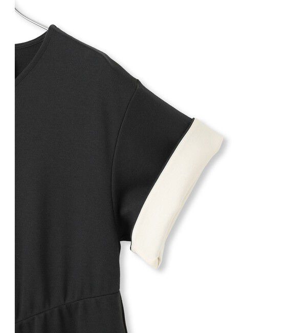 ADAM ET ROPE'「【WEB限定】アシンメトリータックワンピース」|ワンピース|