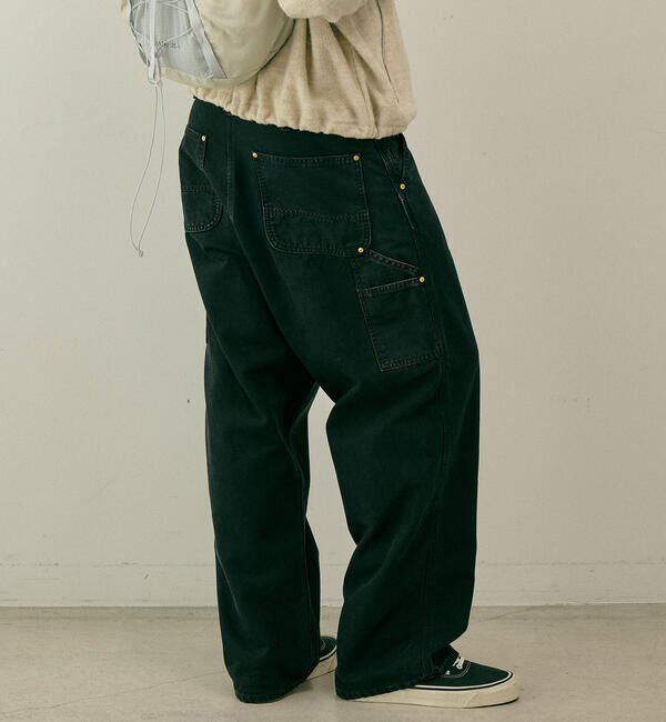  「orSlow | DAD'S FIT OXFORD PAINTER PANTS MEN」|デニム|