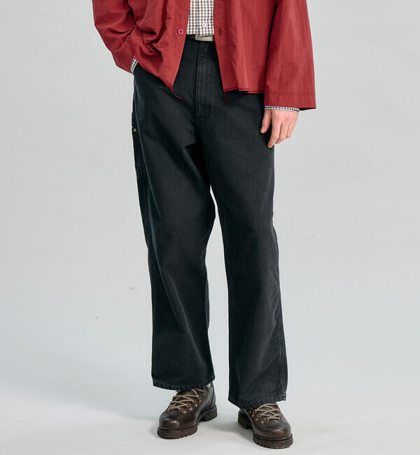  「orSlow | DAD'S FIT OXFORD PAINTER PANTS MEN」|デニム|